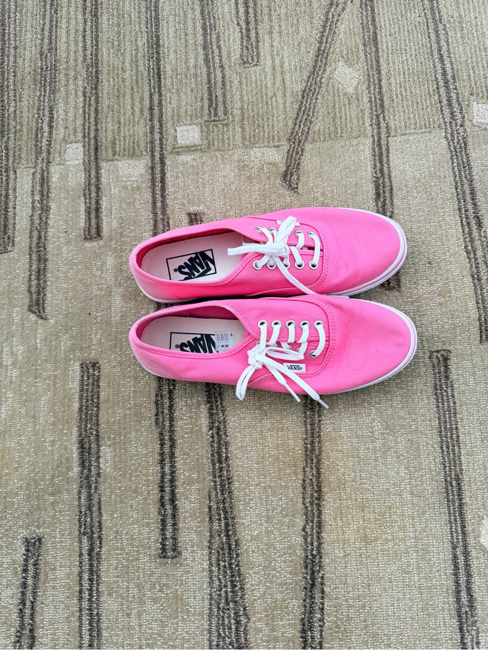 Vans Classic Pink Low-Top Canvas Sneakers